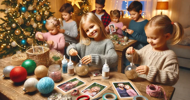 How to Make Personalized Photo Ornaments at Home